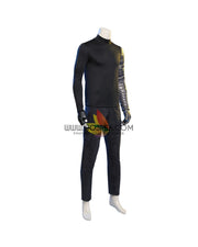 Cosrea Marvel Universe Winter Soldier The Falcon And Winter Soldier TV Series Full PU Leather Version Cosplay Costume