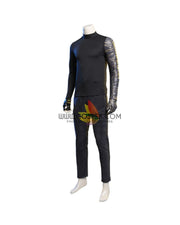 Cosrea Marvel Universe Winter Soldier The Falcon And Winter Soldier TV Series Full PU Leather Version Cosplay Costume