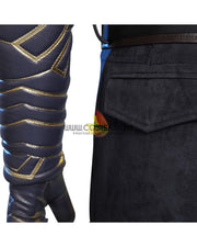 Cosrea Marvel Universe Winter Soldier The Falcon And Winter Soldier TV Series Full PU Leather Version Cosplay Costume