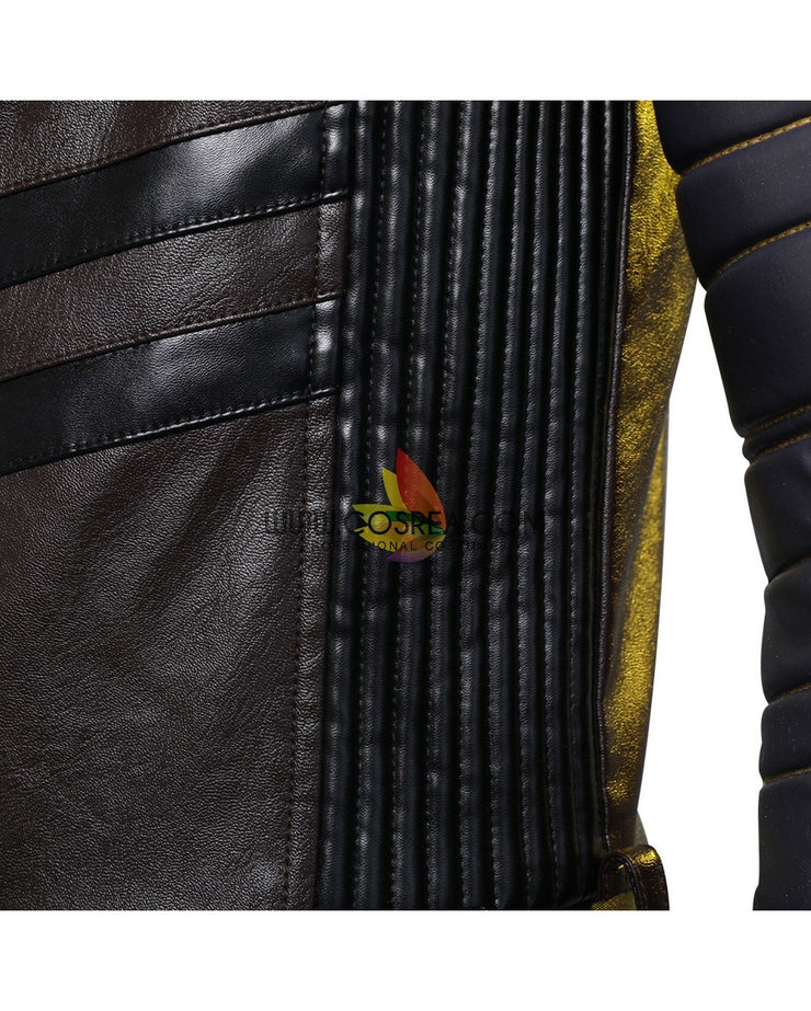 Cosrea Marvel Universe Winter Soldier The Falcon And Winter Soldier TV Series Full PU Leather Version Cosplay Costume