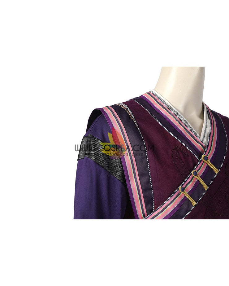 Cosrea Marvel Universe Wong Doctor Strange in the Multiverse of Madness Custom Cosplay Costume