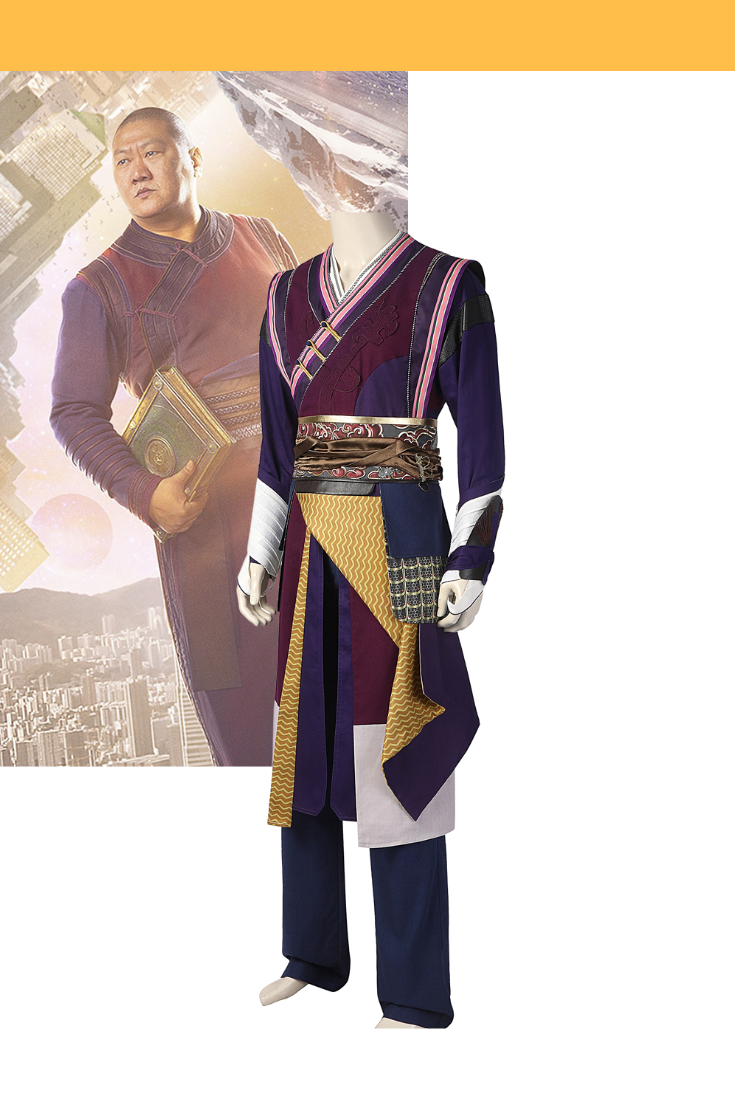 Cosrea Marvel Universe Wong Doctor Strange in the Multiverse of Madness Custom Cosplay Costume
