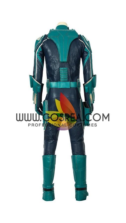 Cosrea Marvel Universe Yon Rogg Star Force Captain Marvel PU Leather Cosplay Costume