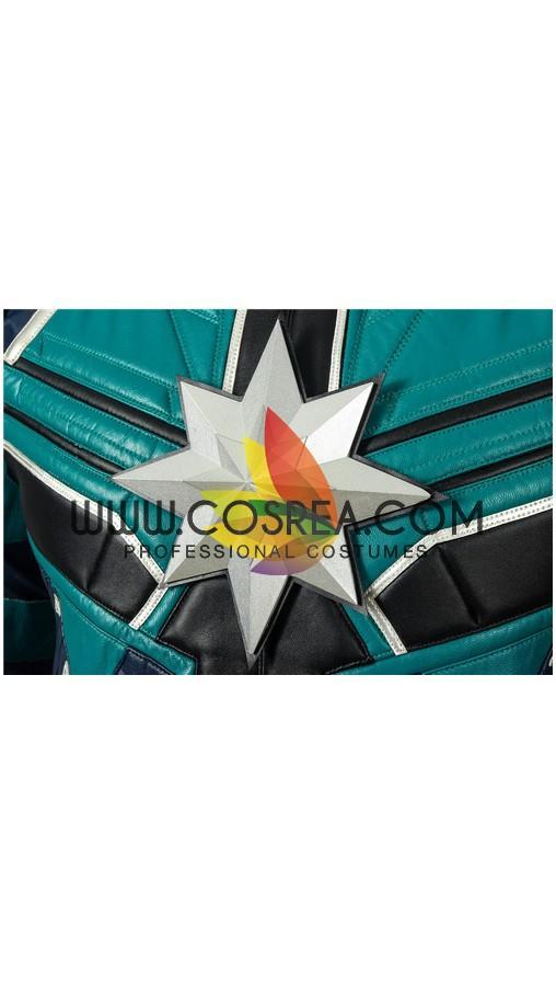 Cosrea Marvel Universe Yon Rogg Star Force Captain Marvel PU Leather Cosplay Costume