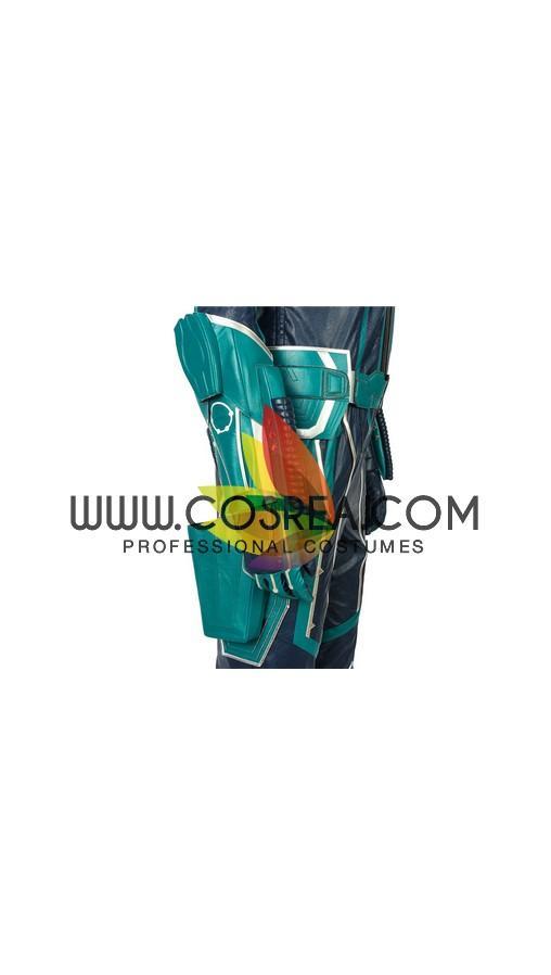 Cosrea Marvel Universe Yon Rogg Star Force Captain Marvel PU Leather Cosplay Costume