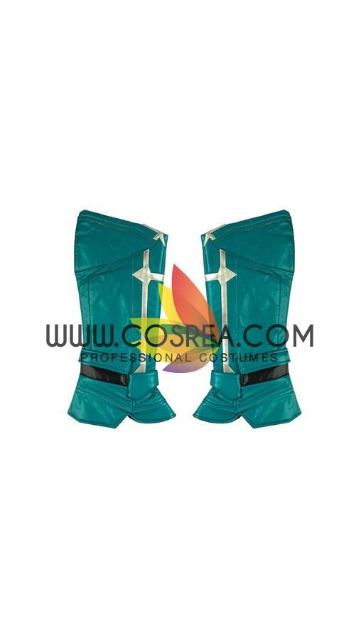 Cosrea Marvel Universe Yon Rogg Star Force Captain Marvel PU Leather Cosplay Costume