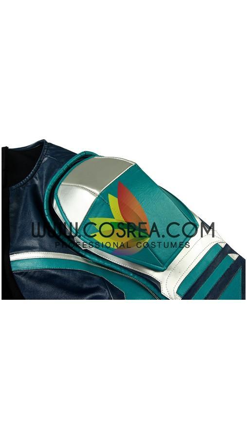 Cosrea Marvel Universe Yon Rogg Star Force Captain Marvel PU Leather Cosplay Costume
