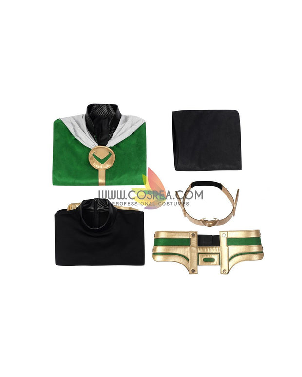 Cosrea Marvel Universe Young Loki TV Series Cosplay Costume