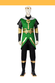 Cosrea Marvel Universe Young Loki TV Series Cosplay Costume