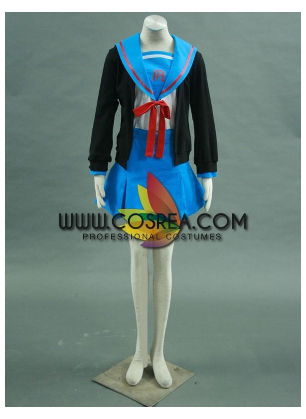 Cosrea P-T Haruhi Yuki Nagato Winter Uniform Cosplay Costume