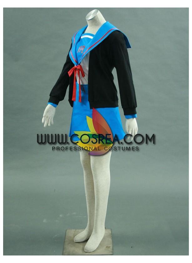 Cosrea P-T Haruhi Yuki Nagato Winter Uniform Cosplay Costume