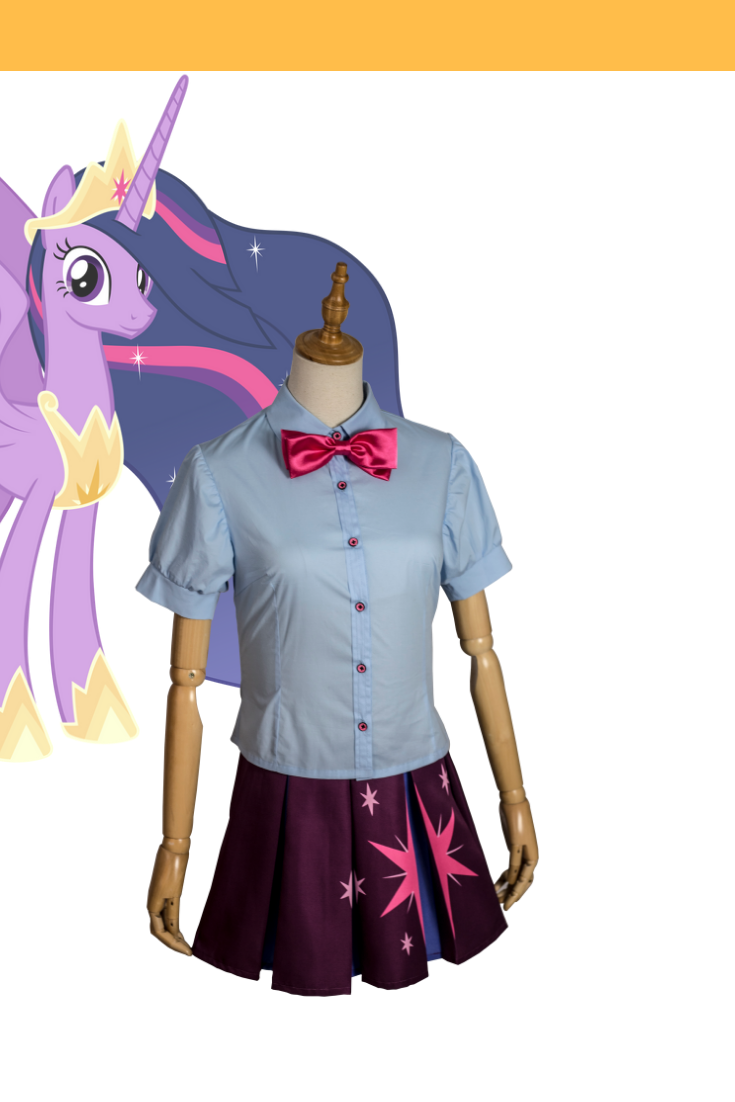 Cosrea P-T My Little Pony Princess Twilight Sparkle Cosplay Costume