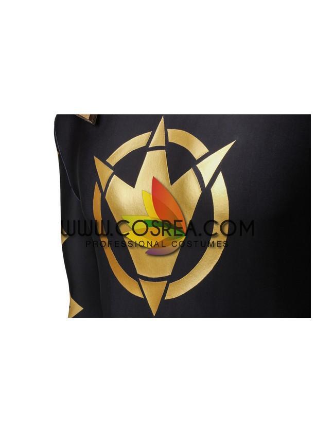 Cosrea P-T Power Rangers Dino Thunder Black Ranger Cosplay Costume