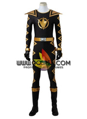 Cosrea P-T Power Rangers Dino Thunder Black Ranger Cosplay Costume