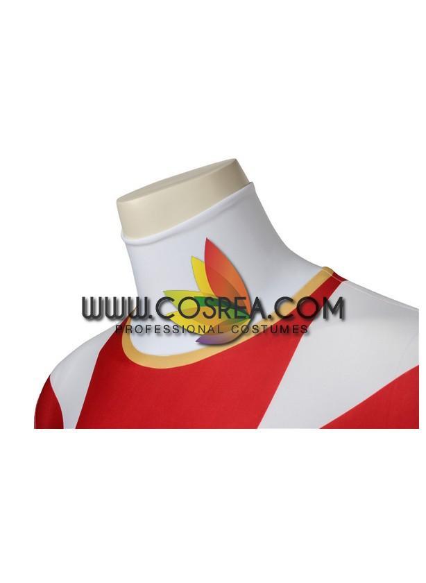 Cosrea P-T Power Rangers Dino Thunder Red Ranger Cosplay Costume