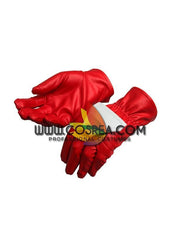 Cosrea P-T Power Rangers Dino Thunder Red Ranger Cosplay Costume