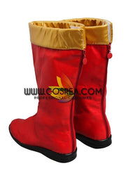 Cosrea P-T Power Rangers Dino Thunder Red Ranger Cosplay Costume
