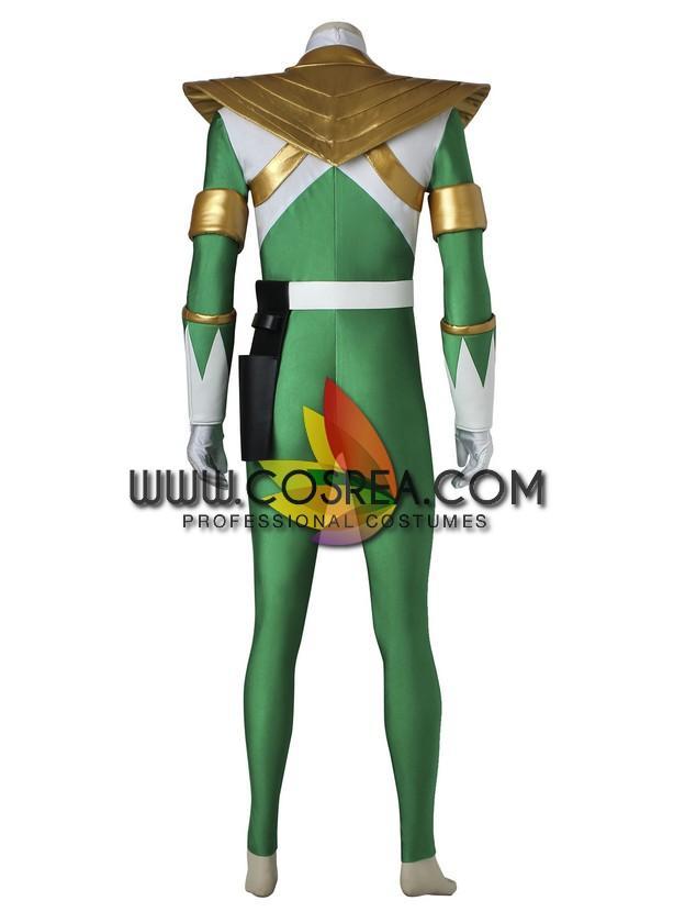 Cosrea P-T Power Rangers Kyoryu Sentai Green Ranger Cosplay Costume