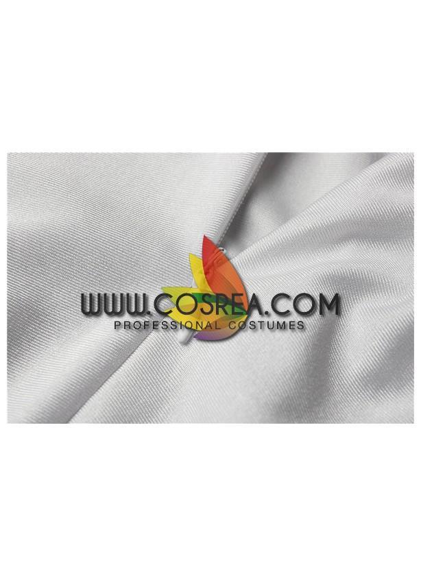 Cosrea P-T Power Rangers Kyoryu Sentai White Ranger Cosplay Costume