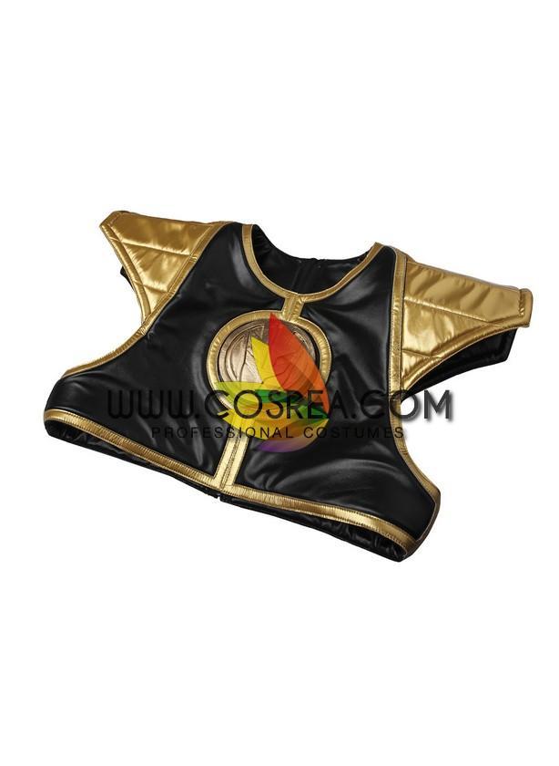 Cosrea P-T Power Rangers Kyoryu Sentai White Ranger Cosplay Costume