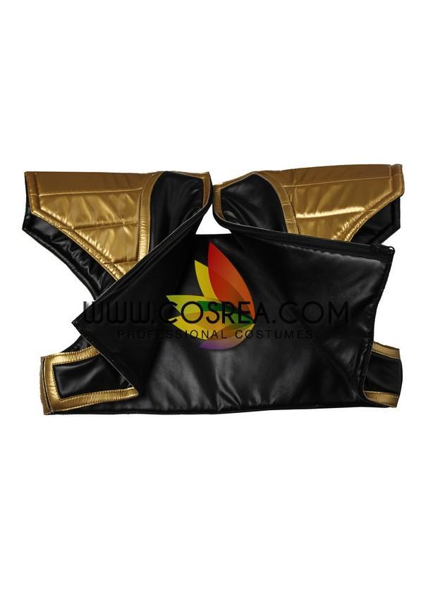 Cosrea P-T Power Rangers Kyoryu Sentai White Ranger Cosplay Costume