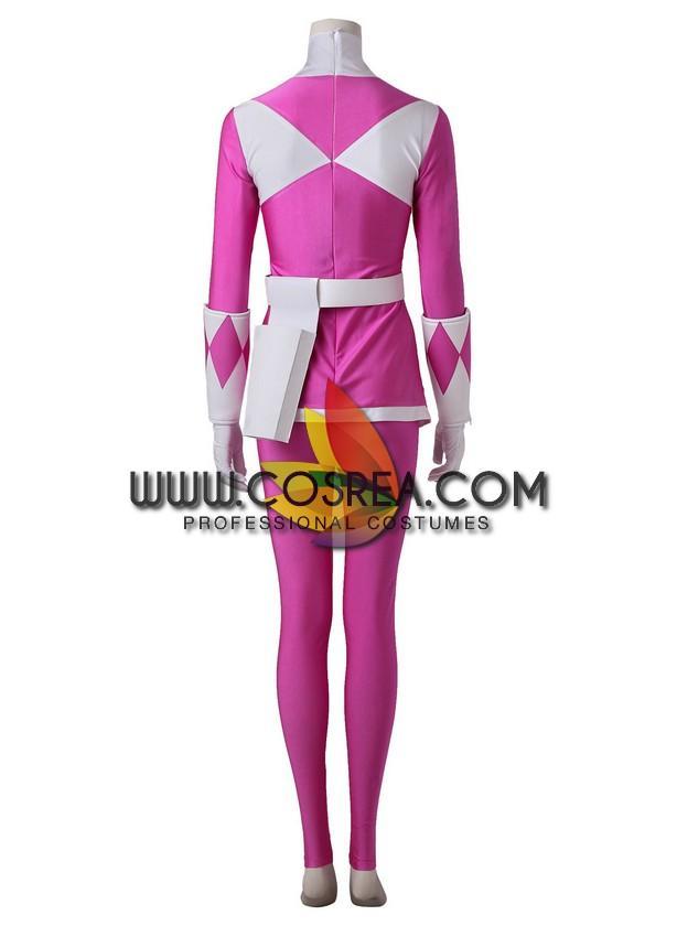 Cosrea P-T Power Rangers Mighty Morphin Pink Ranger Cosplay Costume