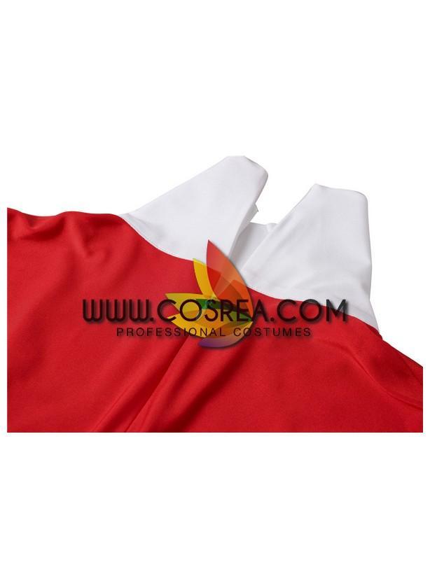 Cosrea P-T Power Rangers Mighty Morphin Red Ranger Cosplay Costume