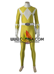 Cosrea P-T Power Rangers Zyuranger Yellow Ranger Cosplay Costume
