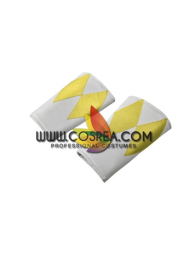 Cosrea P-T Power Rangers Zyuranger Yellow Ranger Cosplay Costume