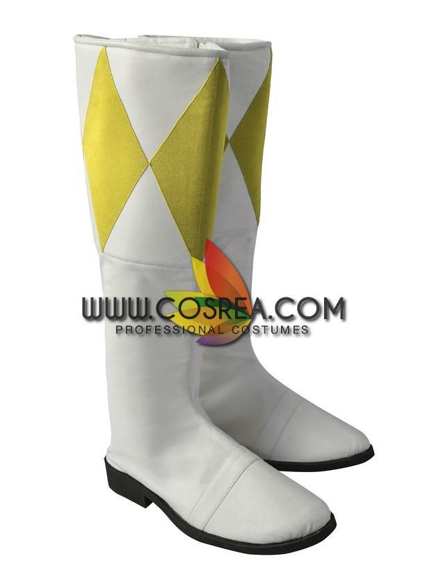 Cosrea P-T Power Rangers Zyuranger Yellow Ranger Cosplay Costume
