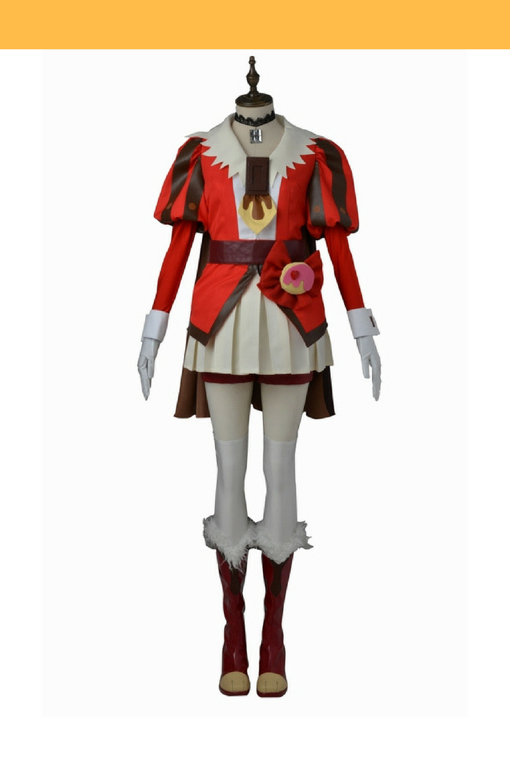 Cosrea P-T Pretty Cure Cure Chocolat Cosplay Costume