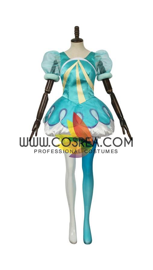 Cosrea P-T Pretty Cure Cure Milky Lala Hagoromo Cosplay Costume