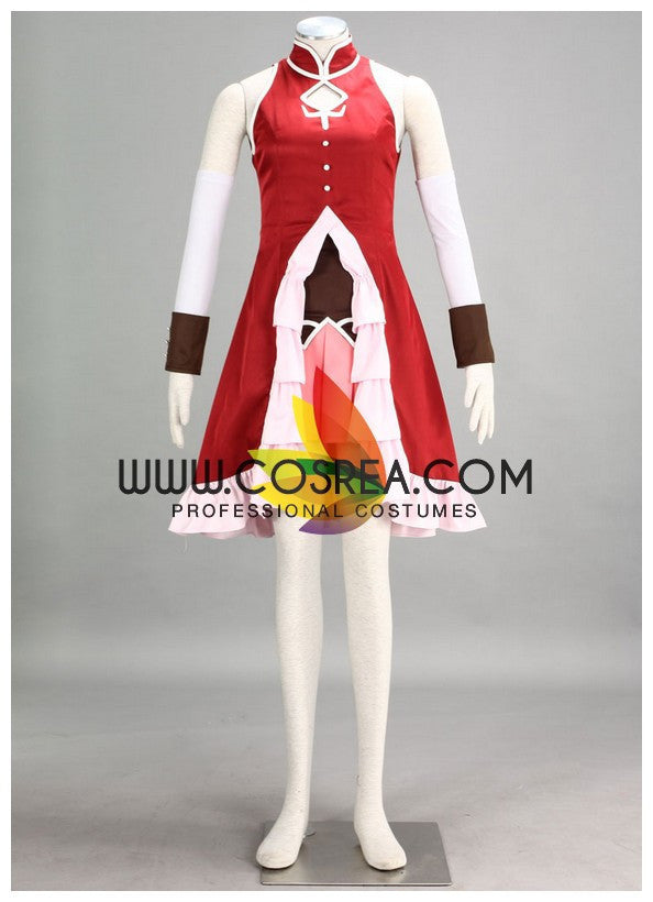 Cosrea P-T Puella Magi Kyoko Sakura Cosplay Costume