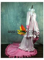 Cosrea P-T Puella Magi Madoka Ultimate Satin With Extended Train Cosplay Costume