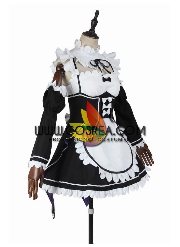Cosrea P-T Re Zero Rem Ram Maid Cosplay Costume