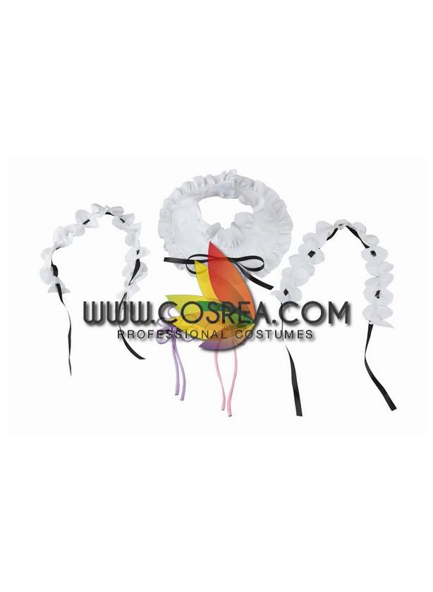 Cosrea P-T Re Zero Rem Ram Maid Cosplay Costume