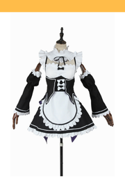 Cosrea P-T Re Zero Rem Ram Maid Cosplay Costume