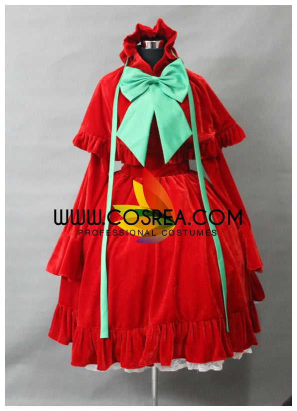 Cosrea P-T Rozen Maiden Shinku Velvet Cosplay Costume