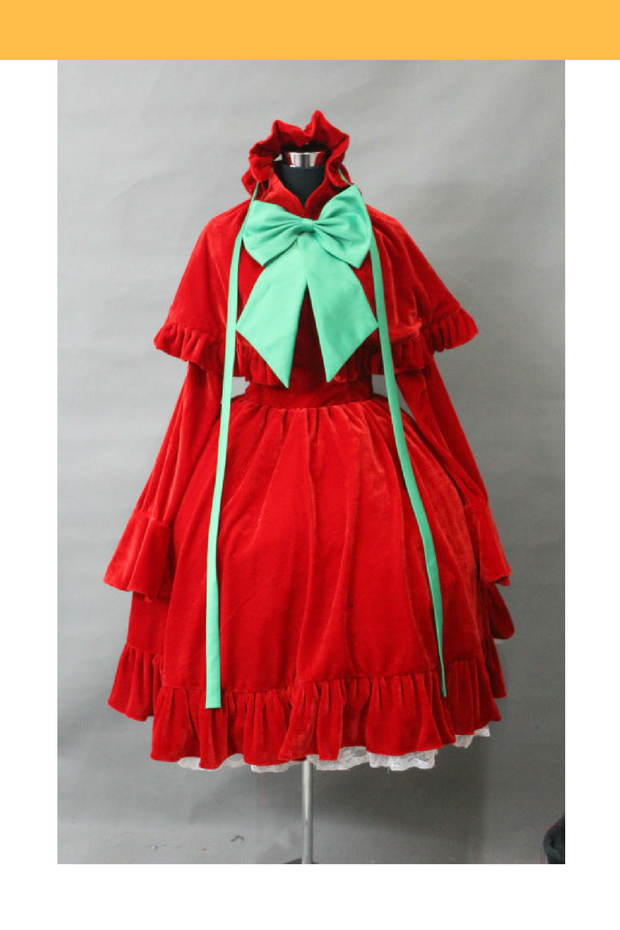 Cosrea P-T Rozen Maiden Shinku Velvet Cosplay Costume