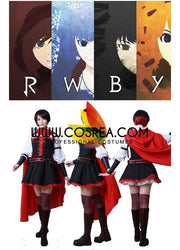 Cosrea P-T RWBY Ruby Rose Season 4 Cosplay Costume
