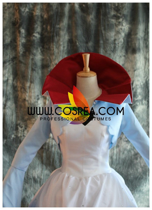 Cosrea P-T RWBY White Weiss Season 1 Cosplay Costume