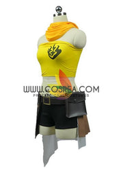 Cosrea P-T RWBY Yellow Yang Cosplay Costume