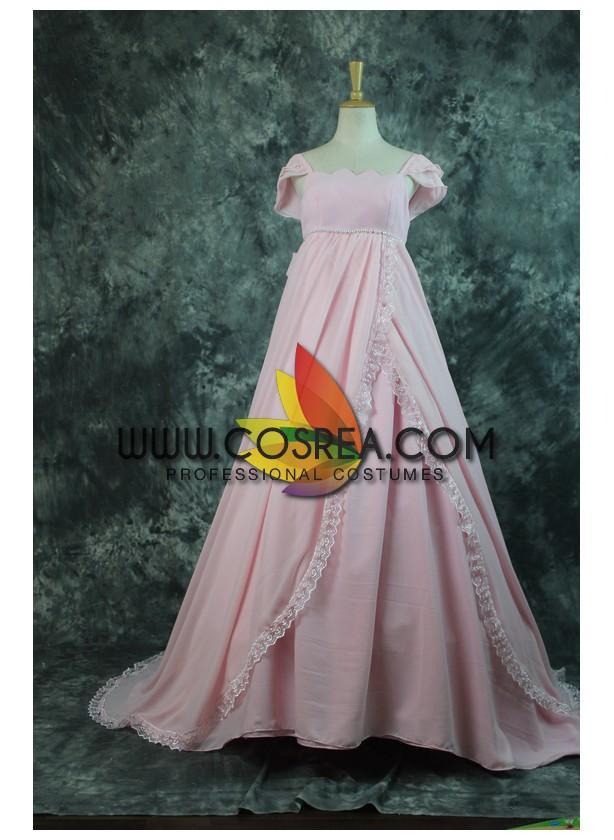 Cosrea P-T Sailormoon Chibimoon Princess Satin Cosplay Costume