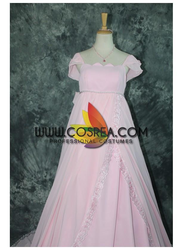Cosrea P-T Sailormoon Chibimoon Princess Satin Cosplay Costume
