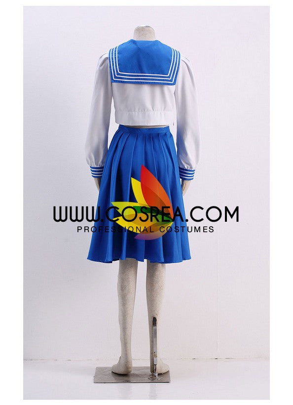 Cosrea P-T Sailormoon Crystal Ami Mizuno School Uniform Cosplay Costume
