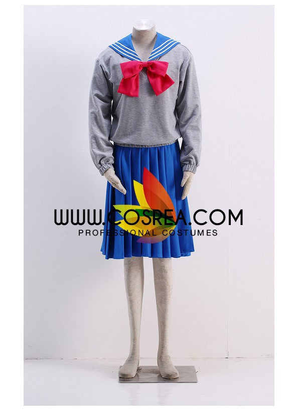 Cosrea P-T Sailormoon Crystal Ami Mizuno School Uniform Cosplay Costume