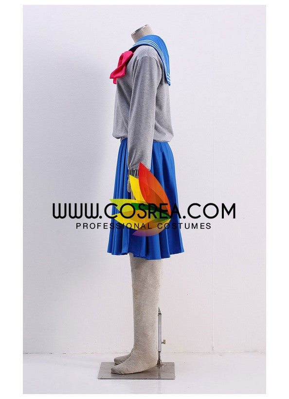 Cosrea P-T Sailormoon Crystal Ami Mizuno School Uniform Cosplay Costume