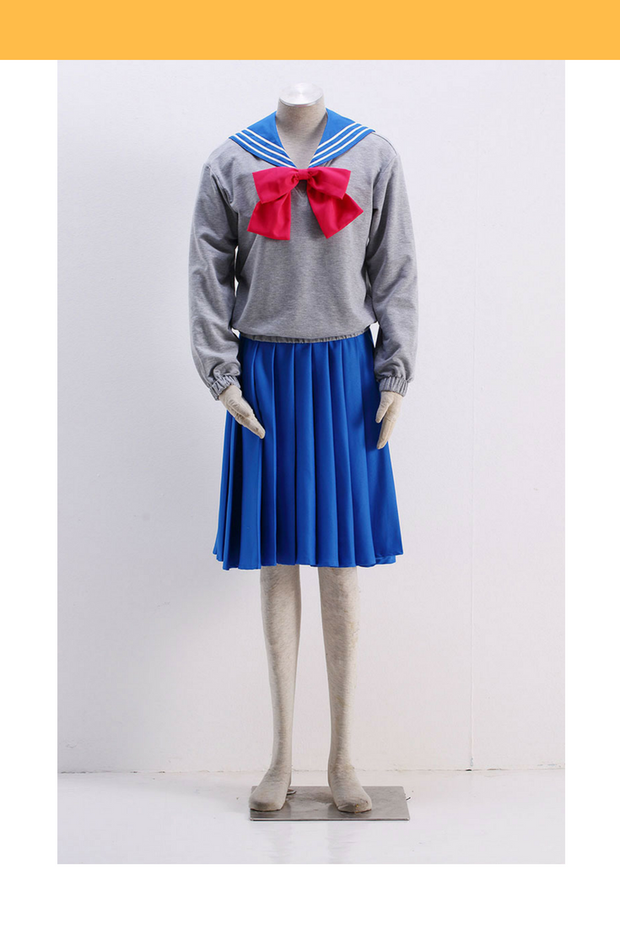 Cosrea P-T Sailormoon Crystal Ami Mizuno School Uniform Cosplay Costume