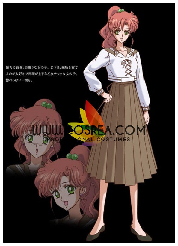 Cosrea P-T Sailormoon Crystal Makoto Kino School Uniform Cosplay Costume