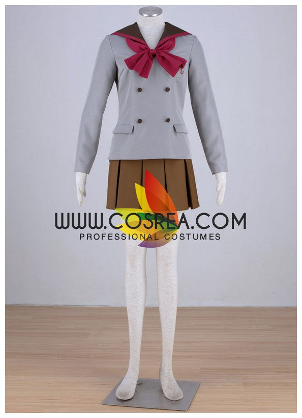 Cosrea P-T Sailormoon Crystal Rei Hino School Uniform Cosplay Costume